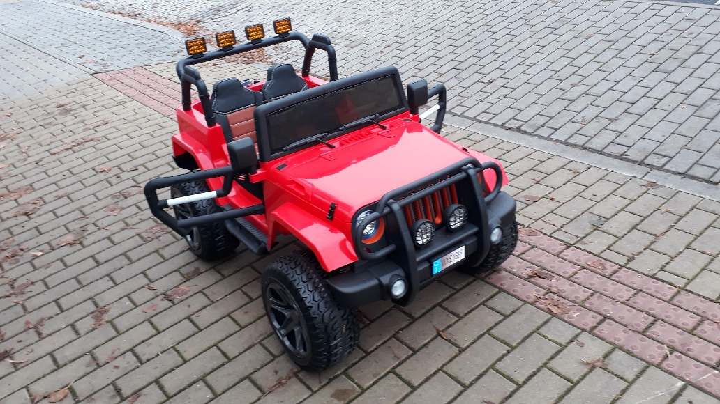 Elektrické autíčko jeep WRANGLER